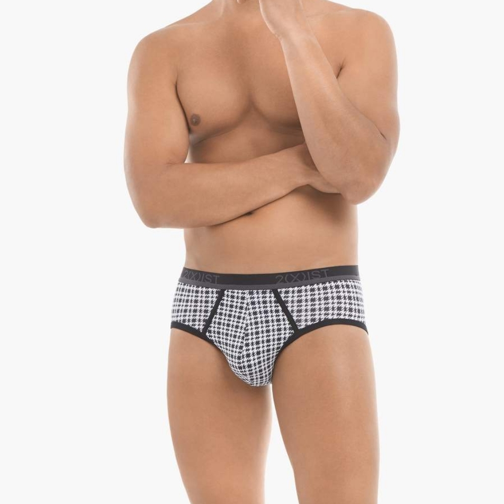 2xist Cotton Stretch No Show Brief 3+1 Bonus Pack Nutcracker Solid Christmas - Picture 2 of 8